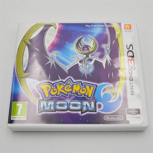 Pokemon Moon Fan Edition - Komplet i Æske - Nintendo 3DS Spil (B Grade) (Genbrug)